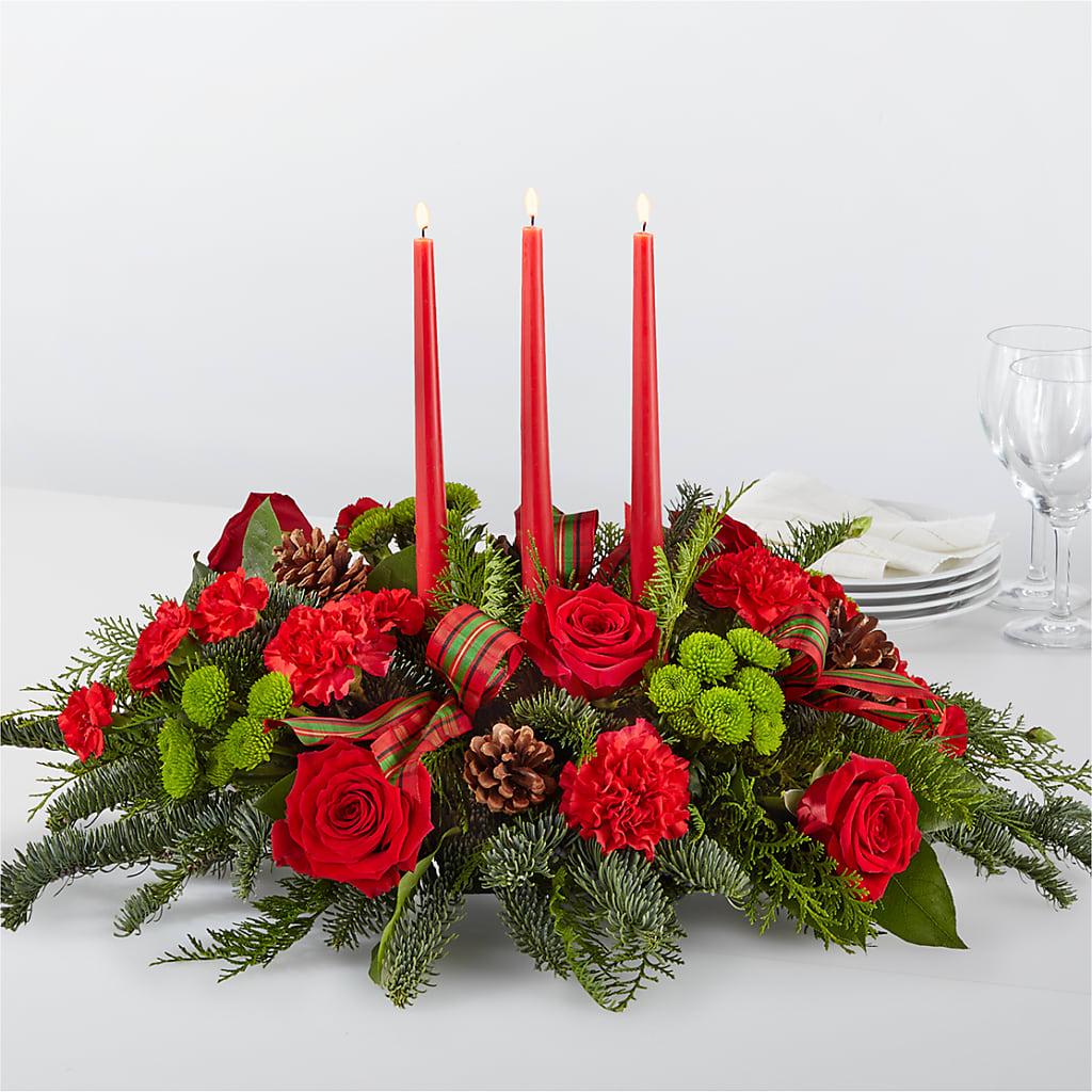 By the Candlelight Centerpiece – Coquitlam Florist, Port Coquitlam BC
