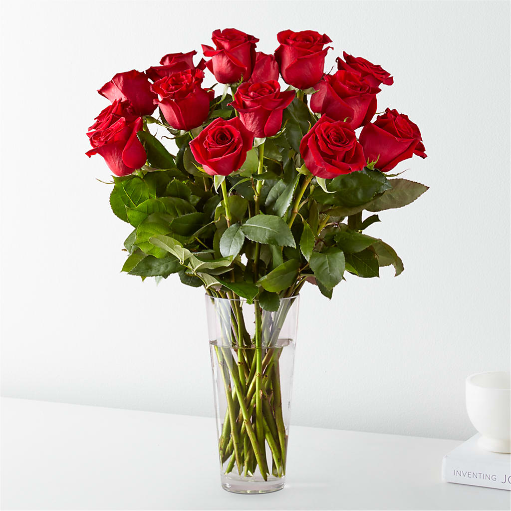 Long Stem Red Rose Bouquet – Coquitlam Florist, Port Coquitlam BC