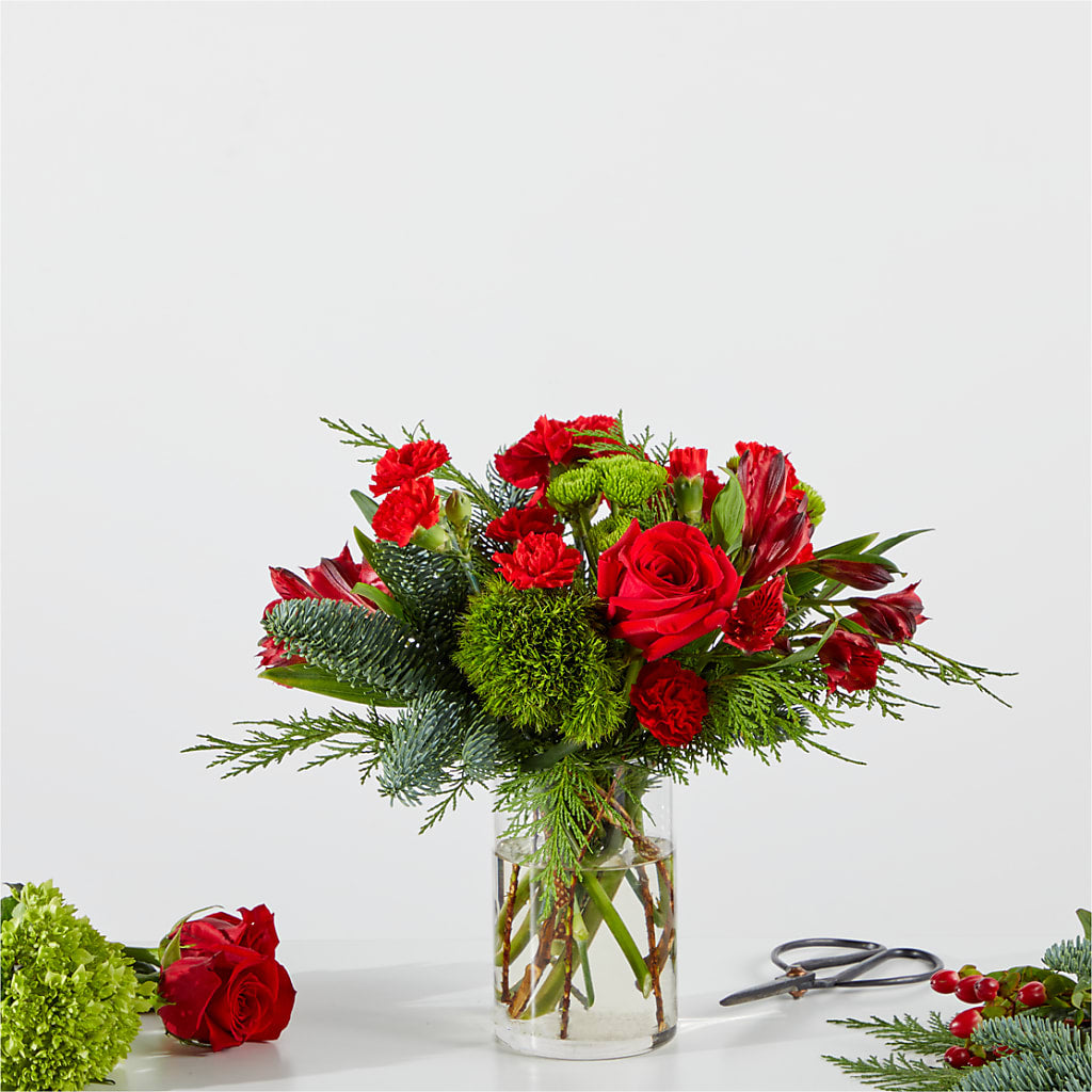 Merry Moment Bouquet – A Florist Original – Coquitlam Florist, Port Coquitlam BC