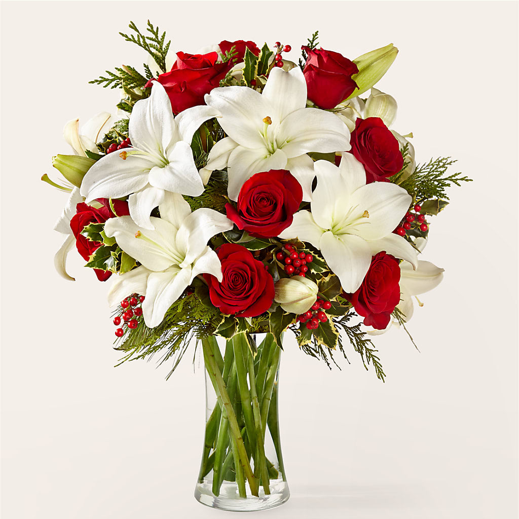 Sparkling Snowflakes Bouquet – Coquitlam Florist, Port Coquitlam BC