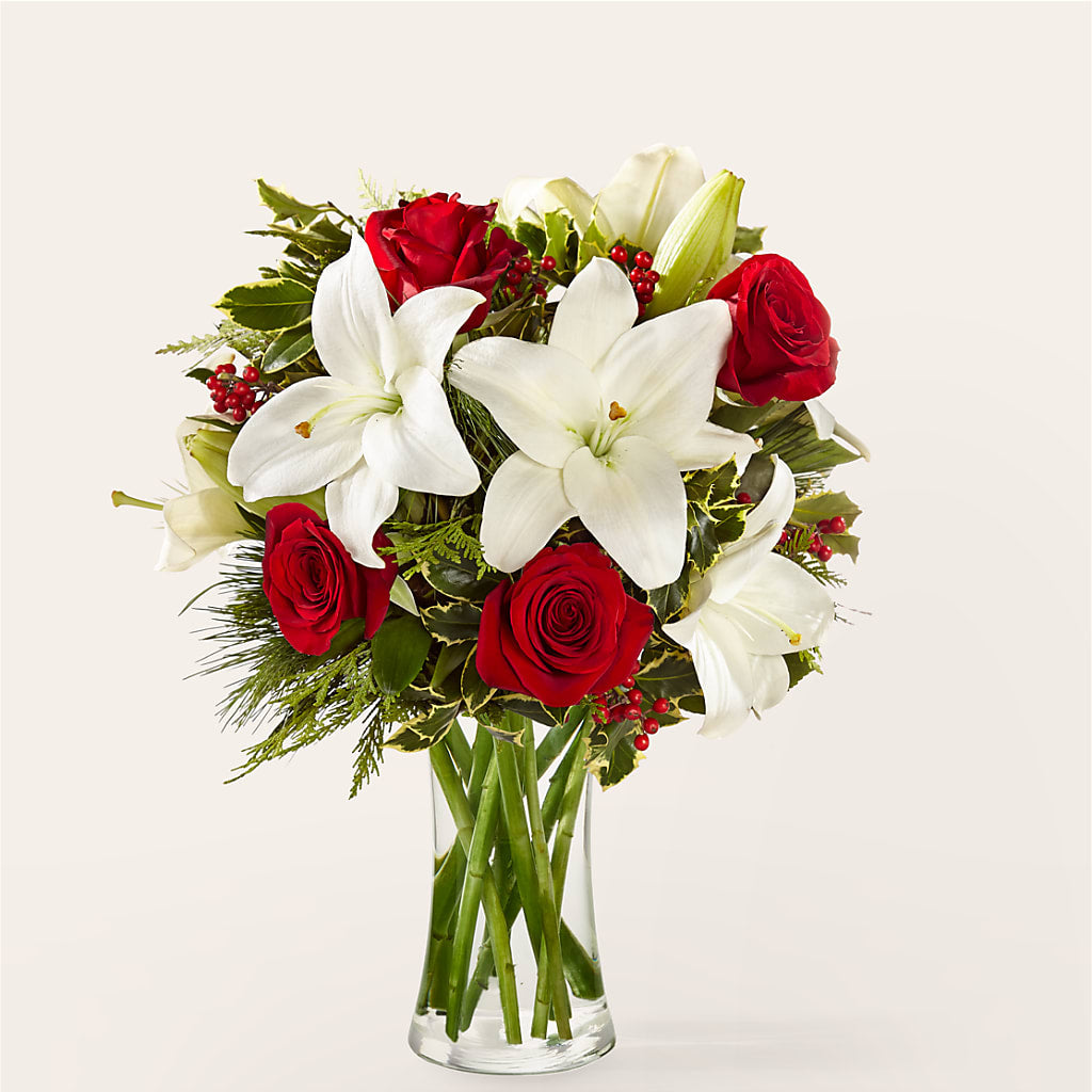 Sparkling Snowflakes Bouquet – Coquitlam Florist, Port Coquitlam BC