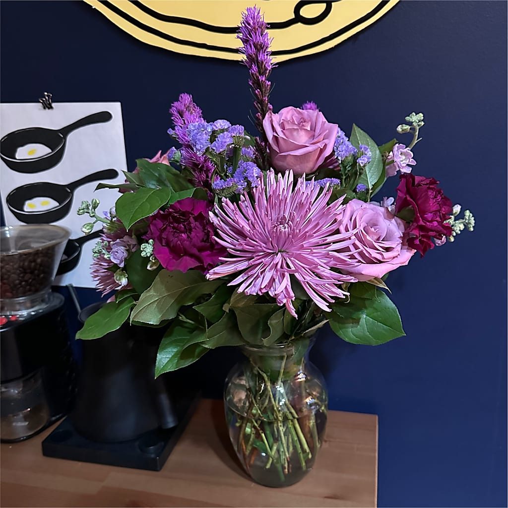 Ultraviolet Bouquet – Coquitlam Florist, Port Coquitlam BC