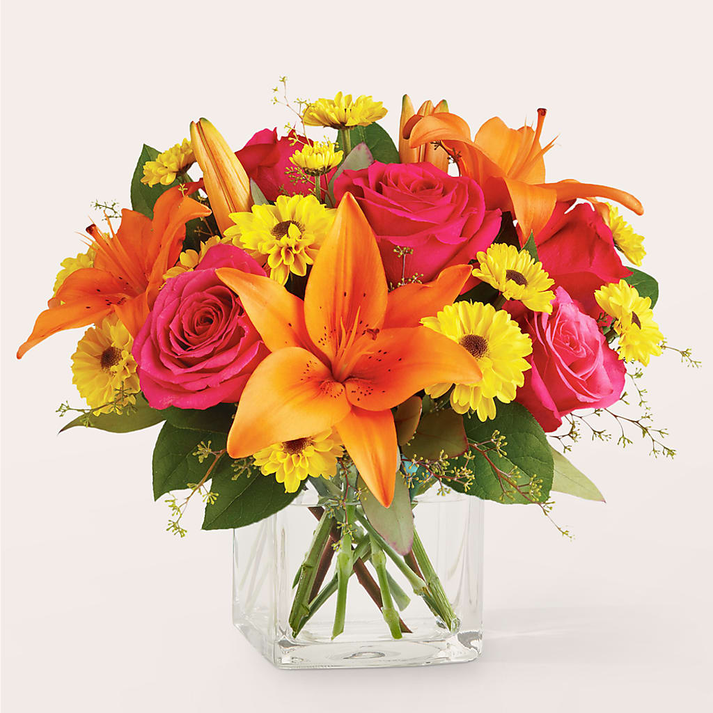 Neon Lights Bouquet – Coquitlam Florist, Port Coquitlam BC