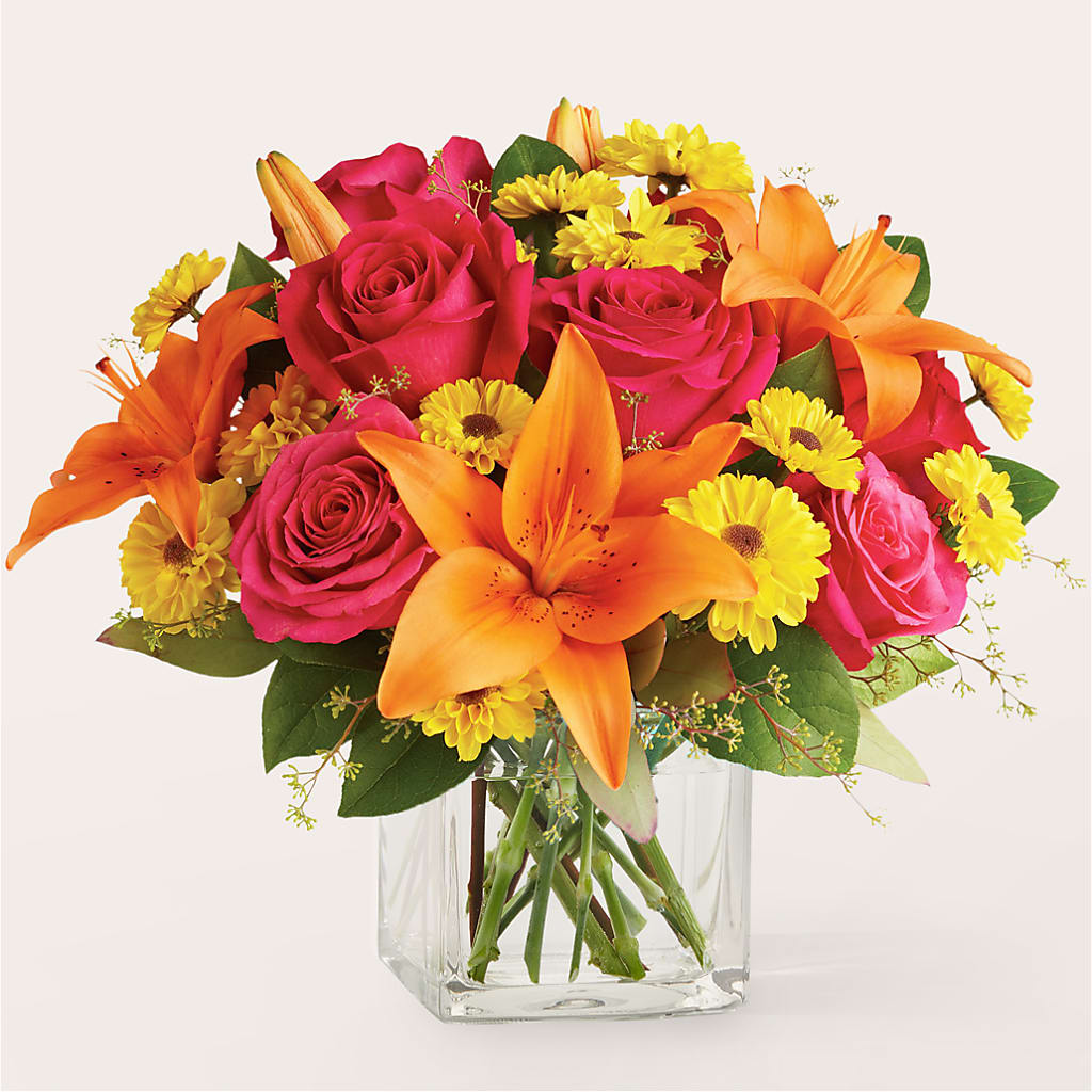 Neon Lights Bouquet – Coquitlam Florist, Port Coquitlam BC