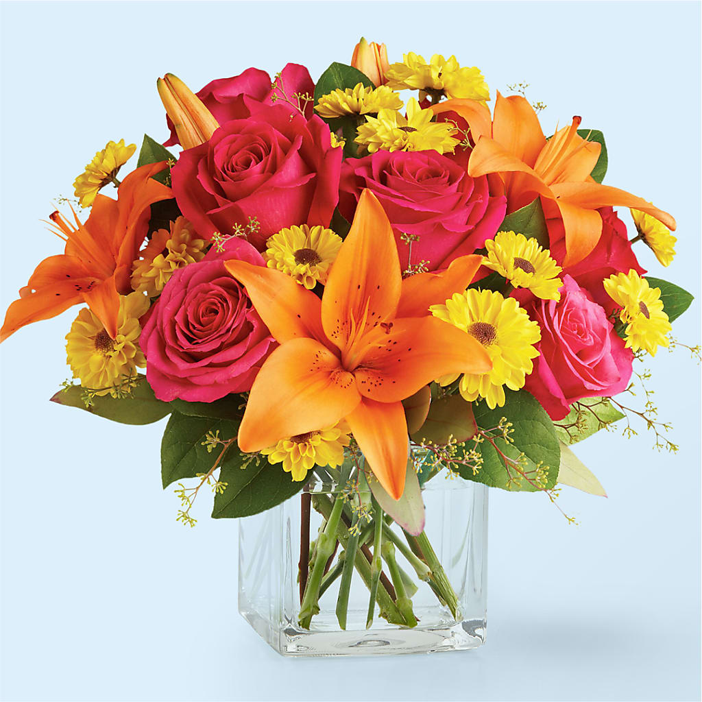 Neon Lights Bouquet – Coquitlam Florist, Port Coquitlam BC
