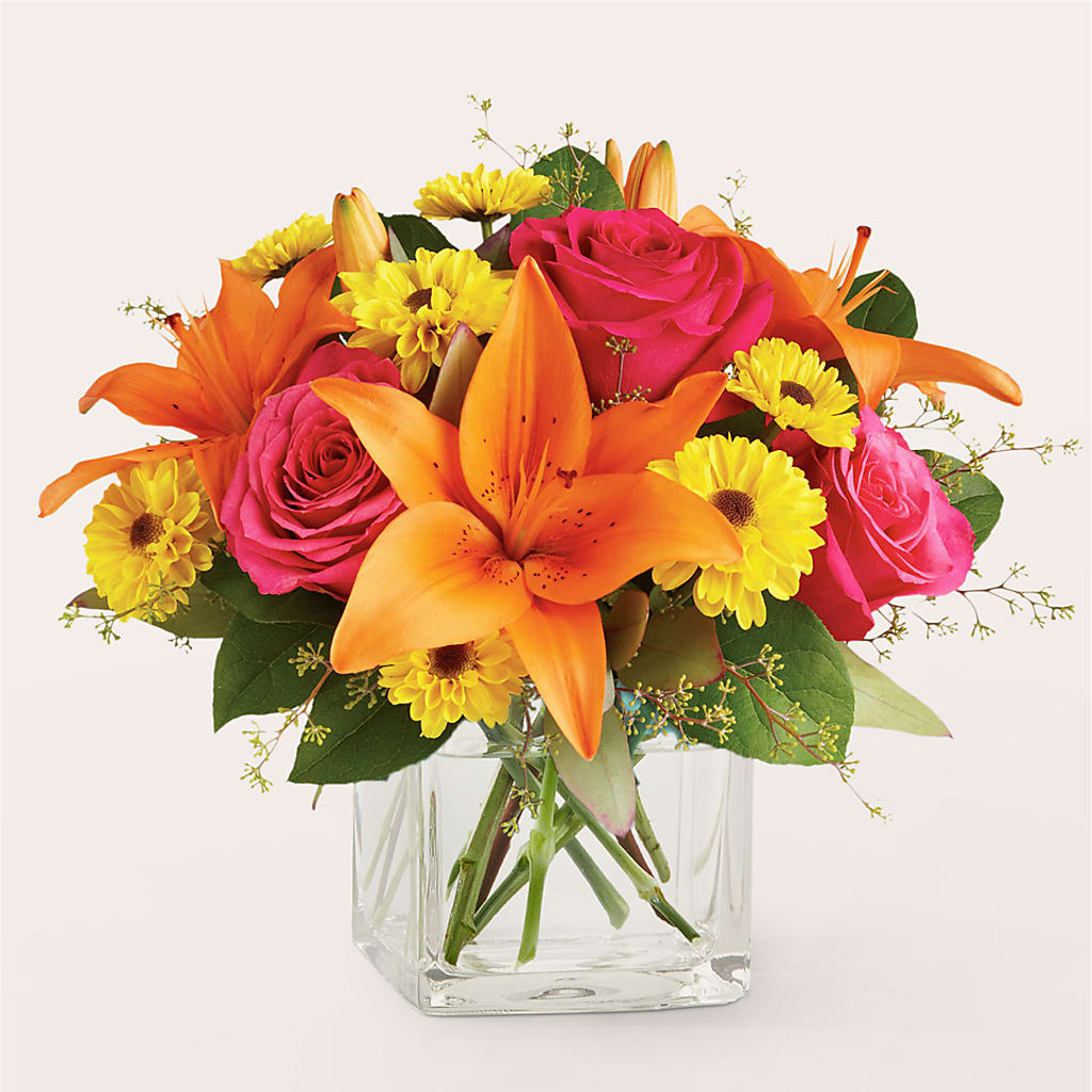 Neon Lights Bouquet – Coquitlam Florist, Port Coquitlam BC