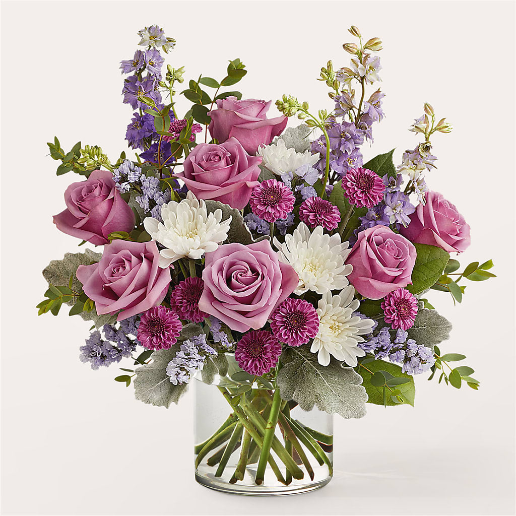 Violet Frost Bouquet – Coquitlam Florist, Port Coquitlam BC