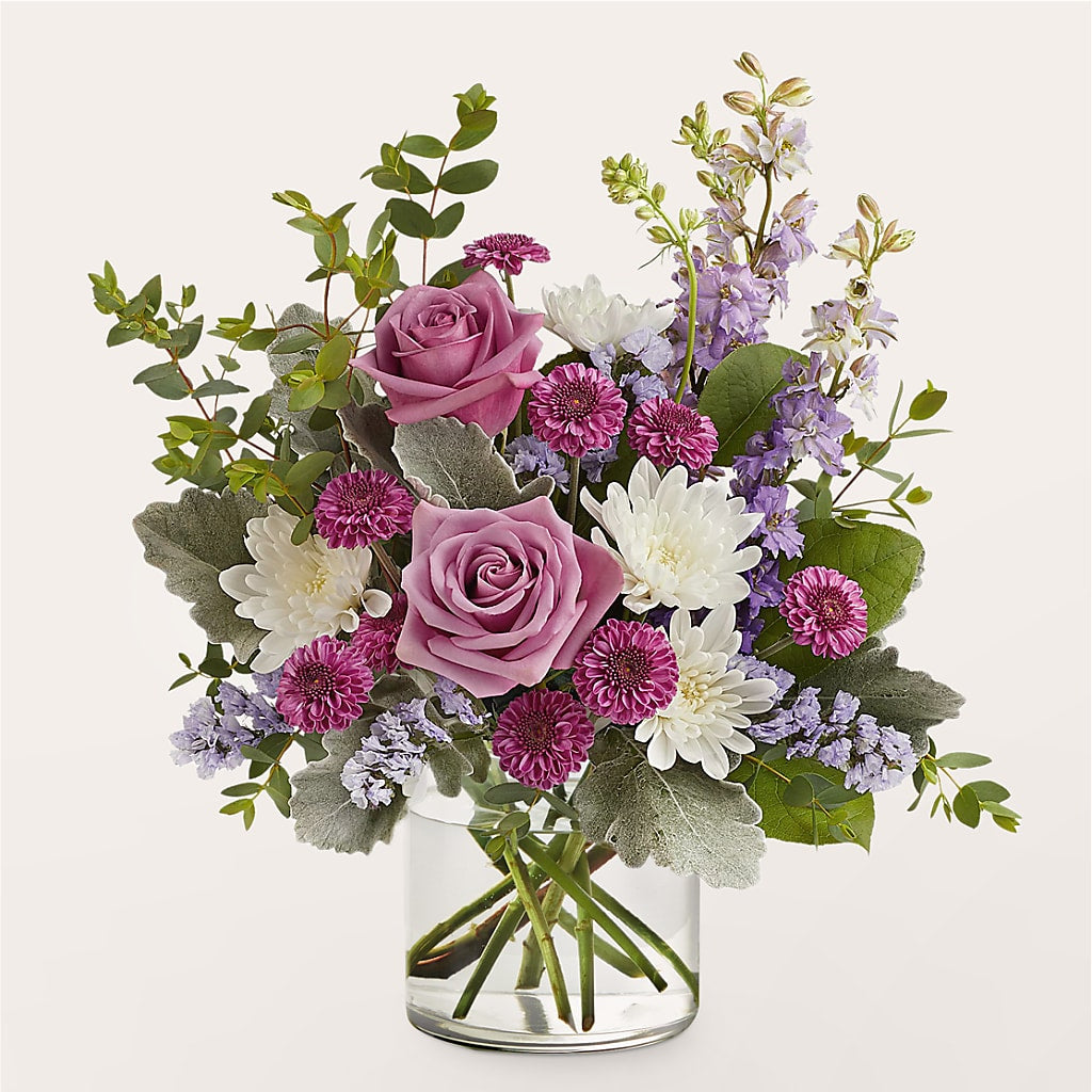 Violet Frost Bouquet – Coquitlam Florist, Port Coquitlam BC