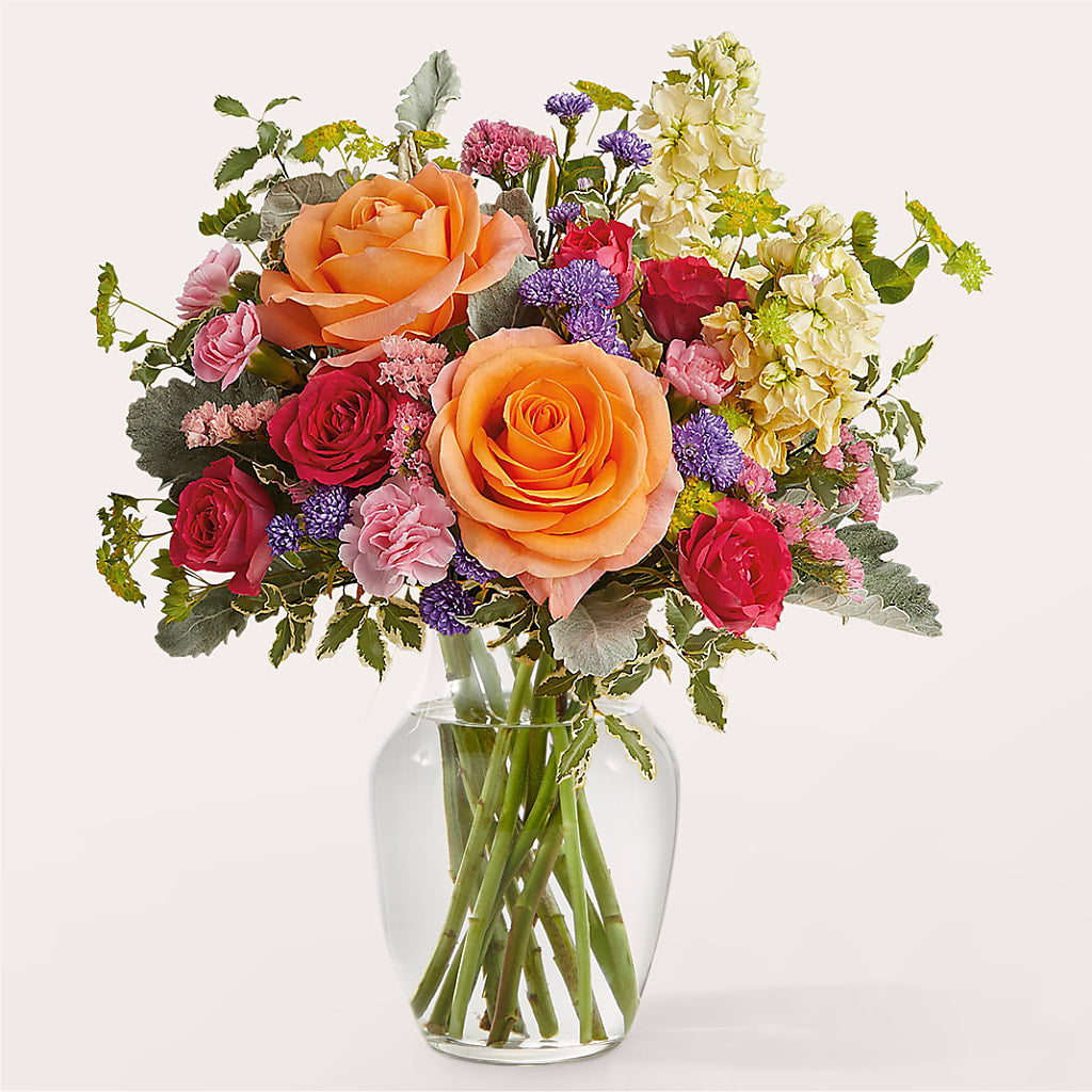 Tangerine Tango Bouquet – Coquitlam Florist, Port Coquitlam BC
