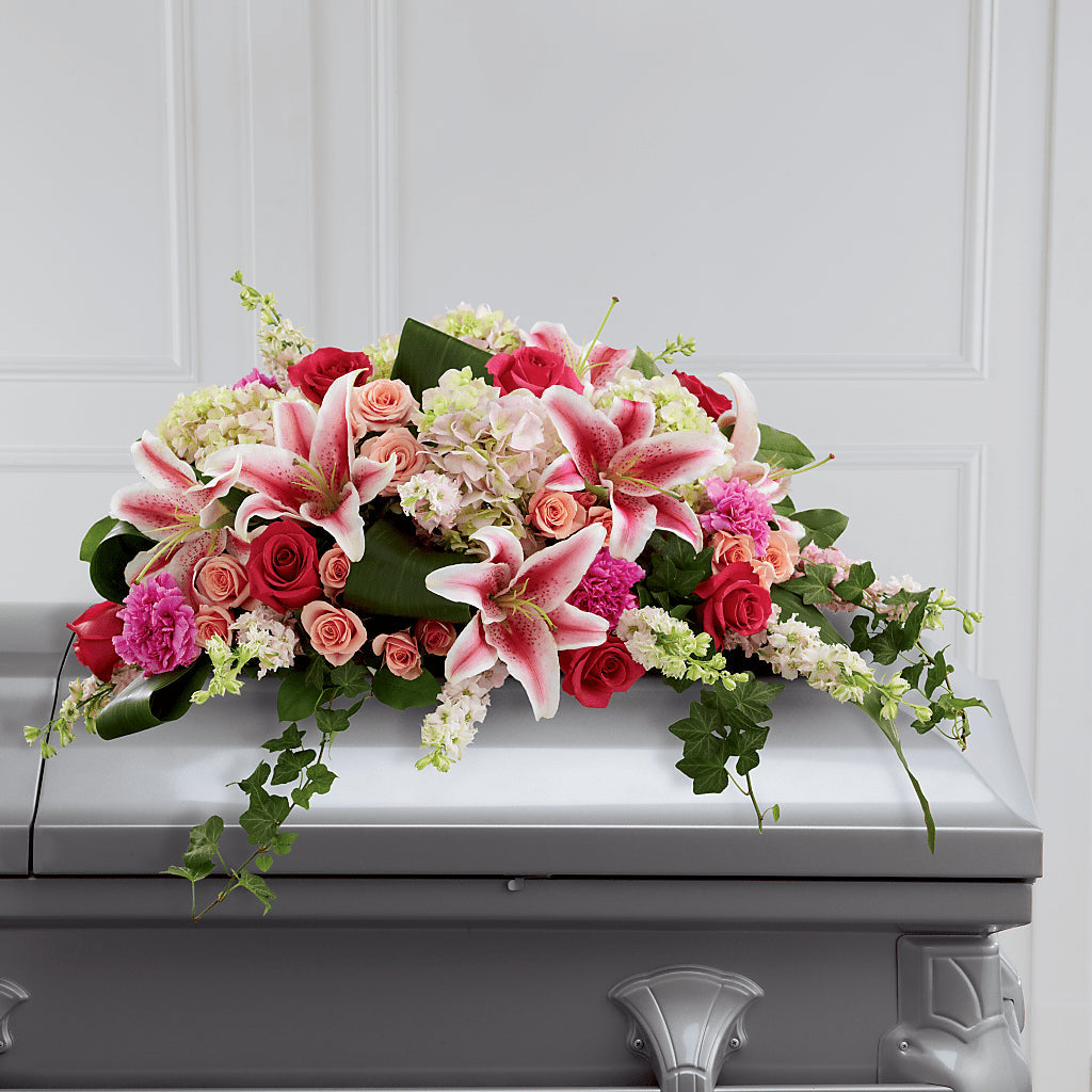 Splendid Grace Casket Spray – Coquitlam Florist, Port Coquitlam BC