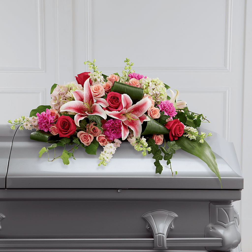 Splendid Grace Casket Spray – Coquitlam Florist, Port Coquitlam BC