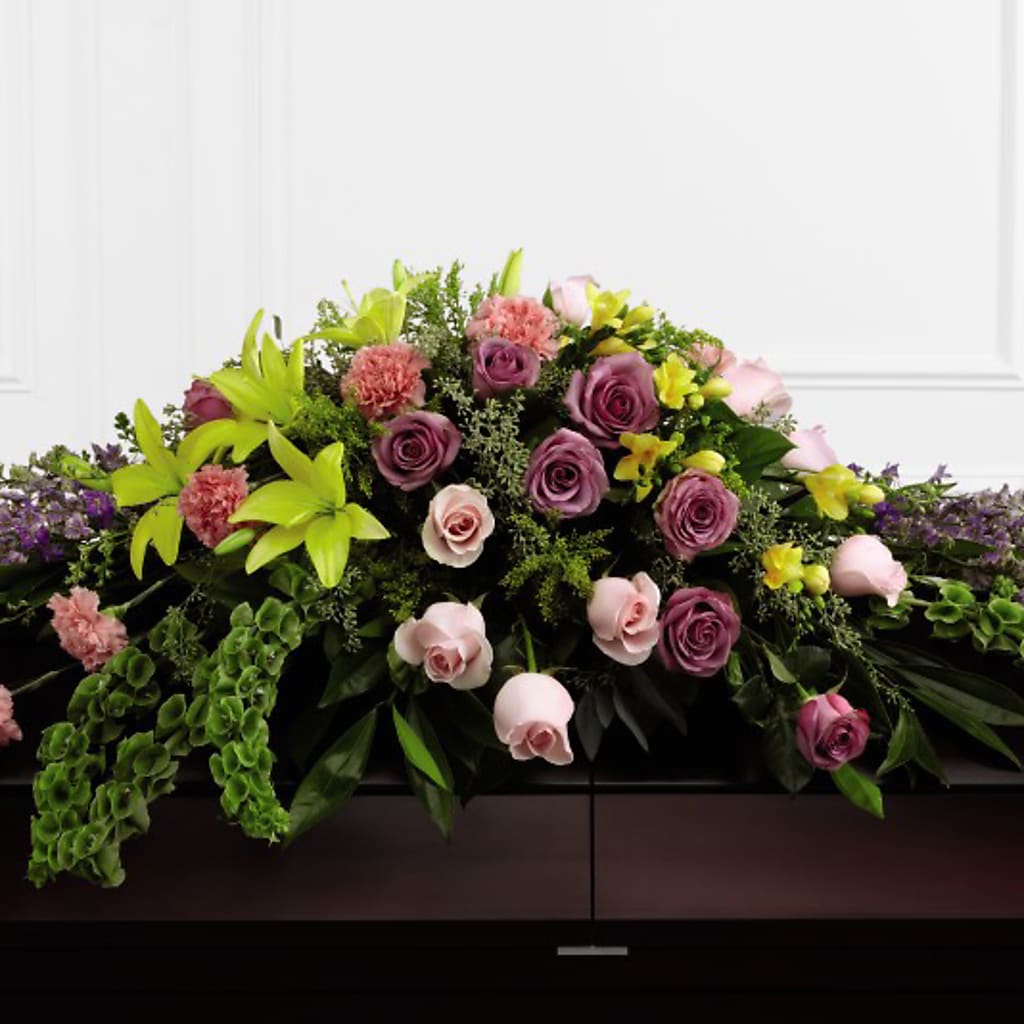 Forever Beloved Casket Spray – Coquitlam Florist, Port Coquitlam BC