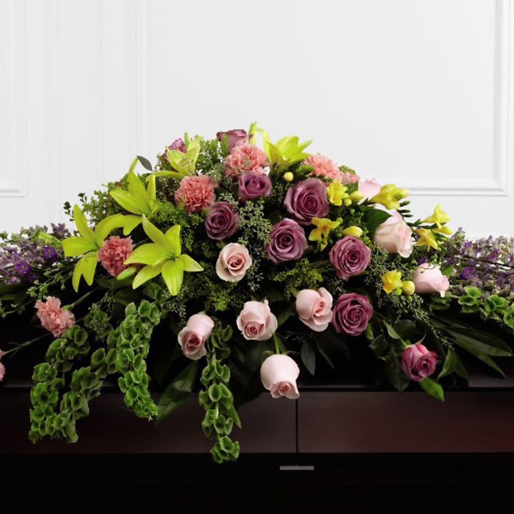 Forever Beloved Casket Spray – Coquitlam Florist, Port Coquitlam BC