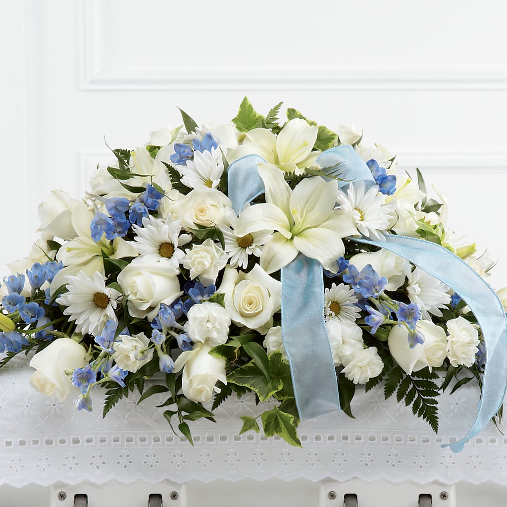 Tender Treasure Casket Spray – Coquitlam Florist, Port Coquitlam BC