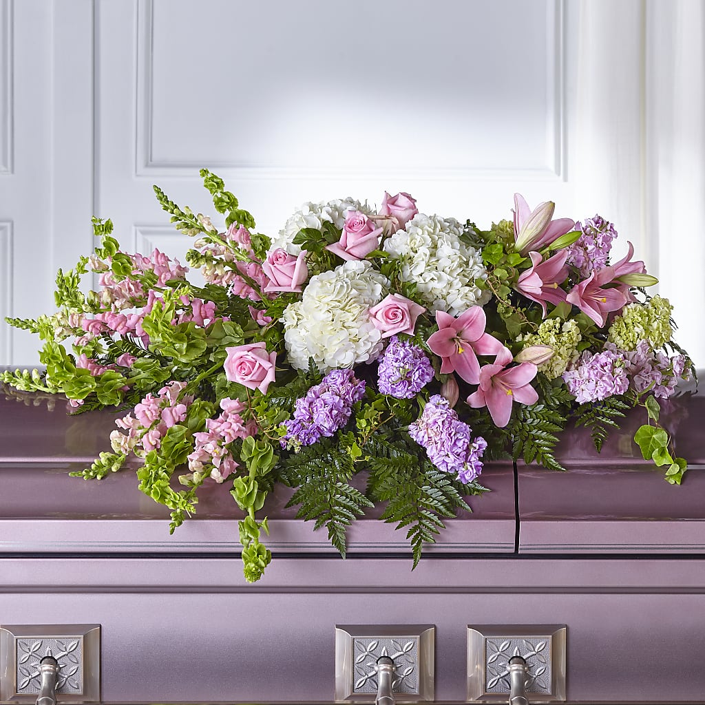 Life's Gratitude Casket Spray – Coquitlam Florist, Port Coquitlam BC