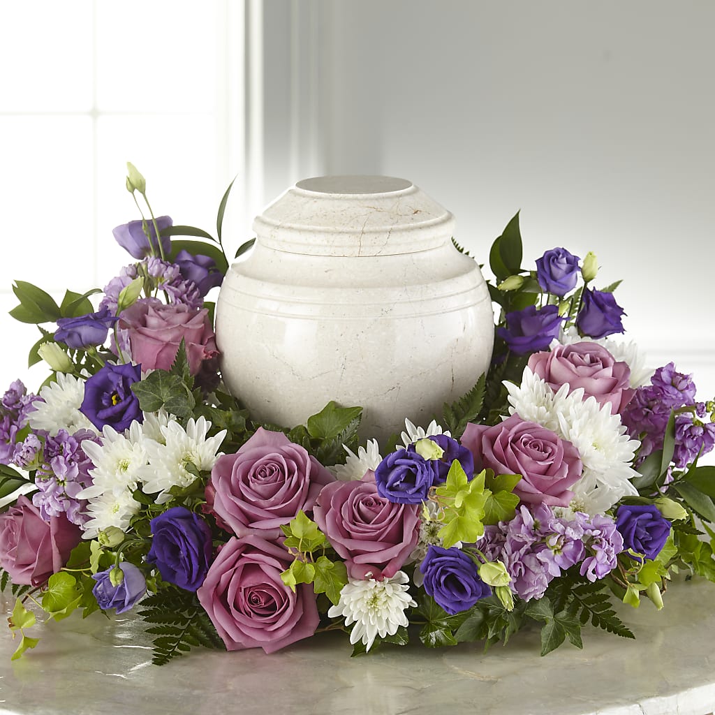 Blooming Sympathy Cremation Adornment – Coquitlam Florist, Port Coquitlam BC