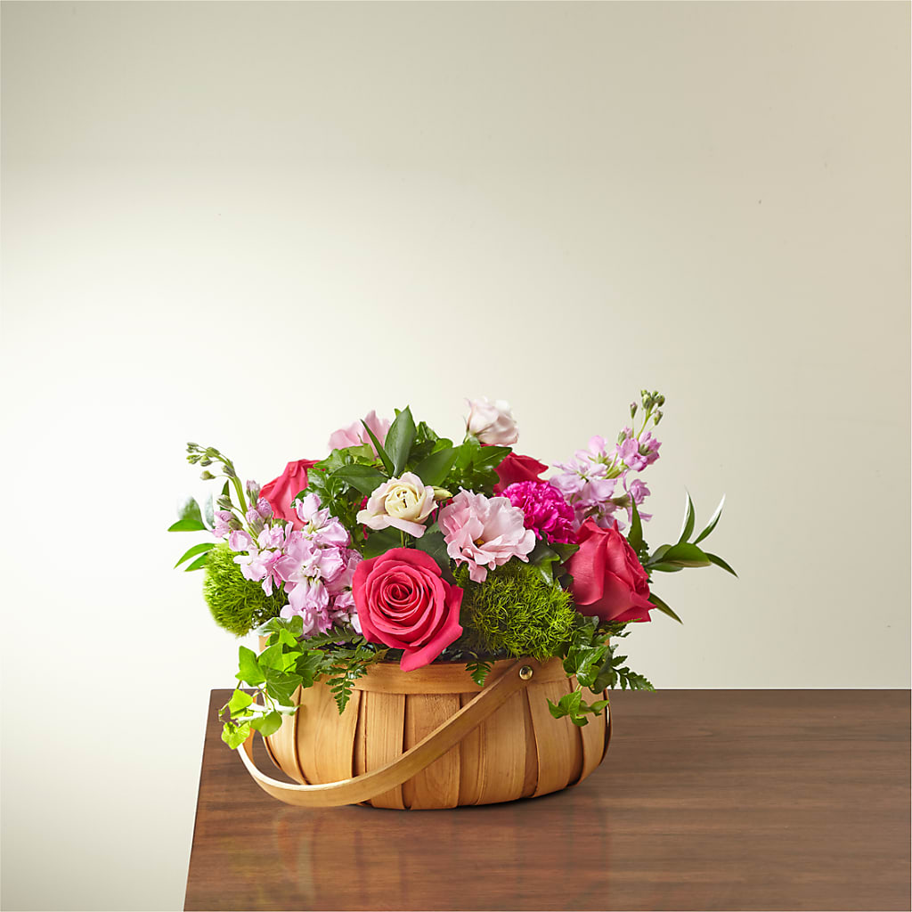 Radiance in Bloom Basket – Coquitlam Florist, Port Coquitlam BC