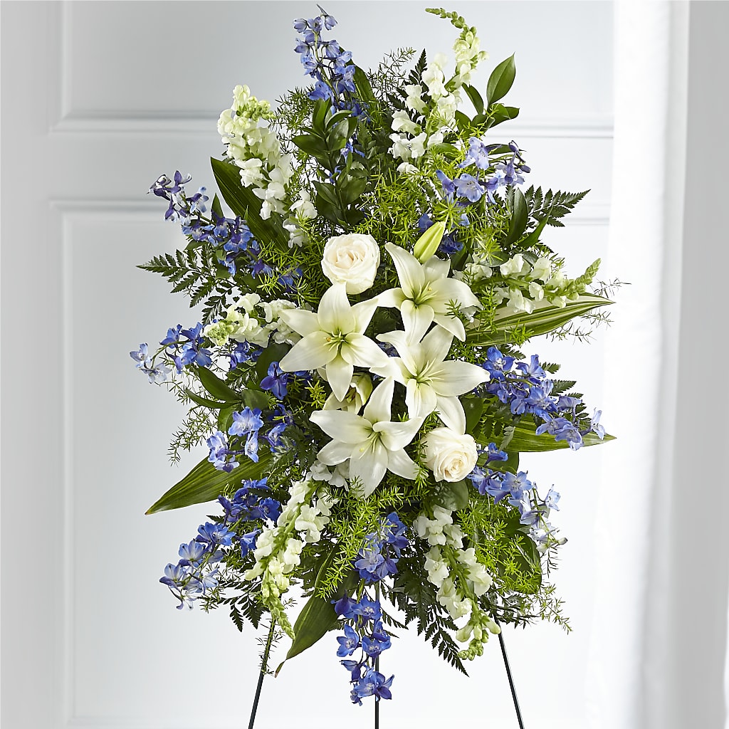 Faithful Friend Standing Spray – Coquitlam Florist, Port Coquitlam BC