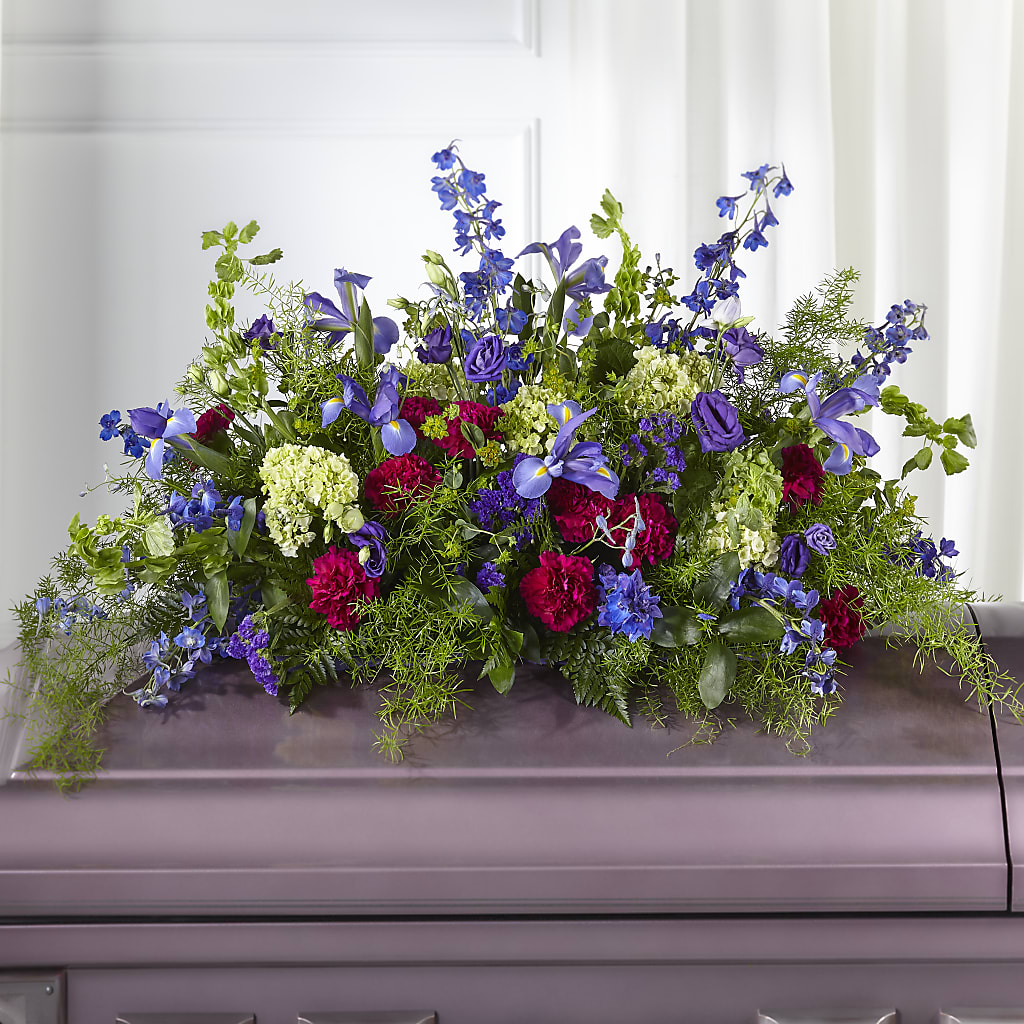 Always Treasured Casket Spray – Coquitlam Florist, Port Coquitlam BC