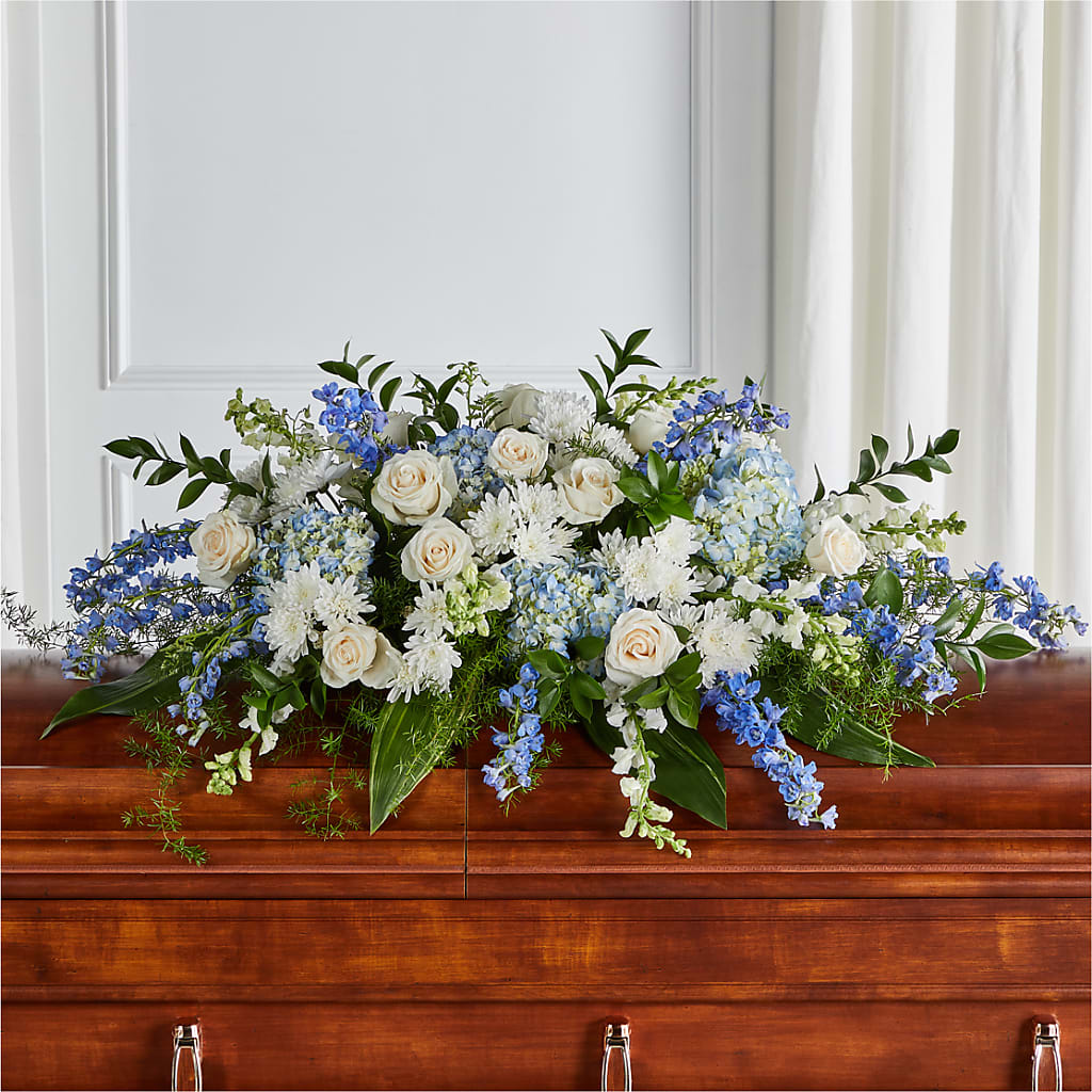 Timeless Essence Casket Spray – Coquitlam Florist, Port Coquitlam BC