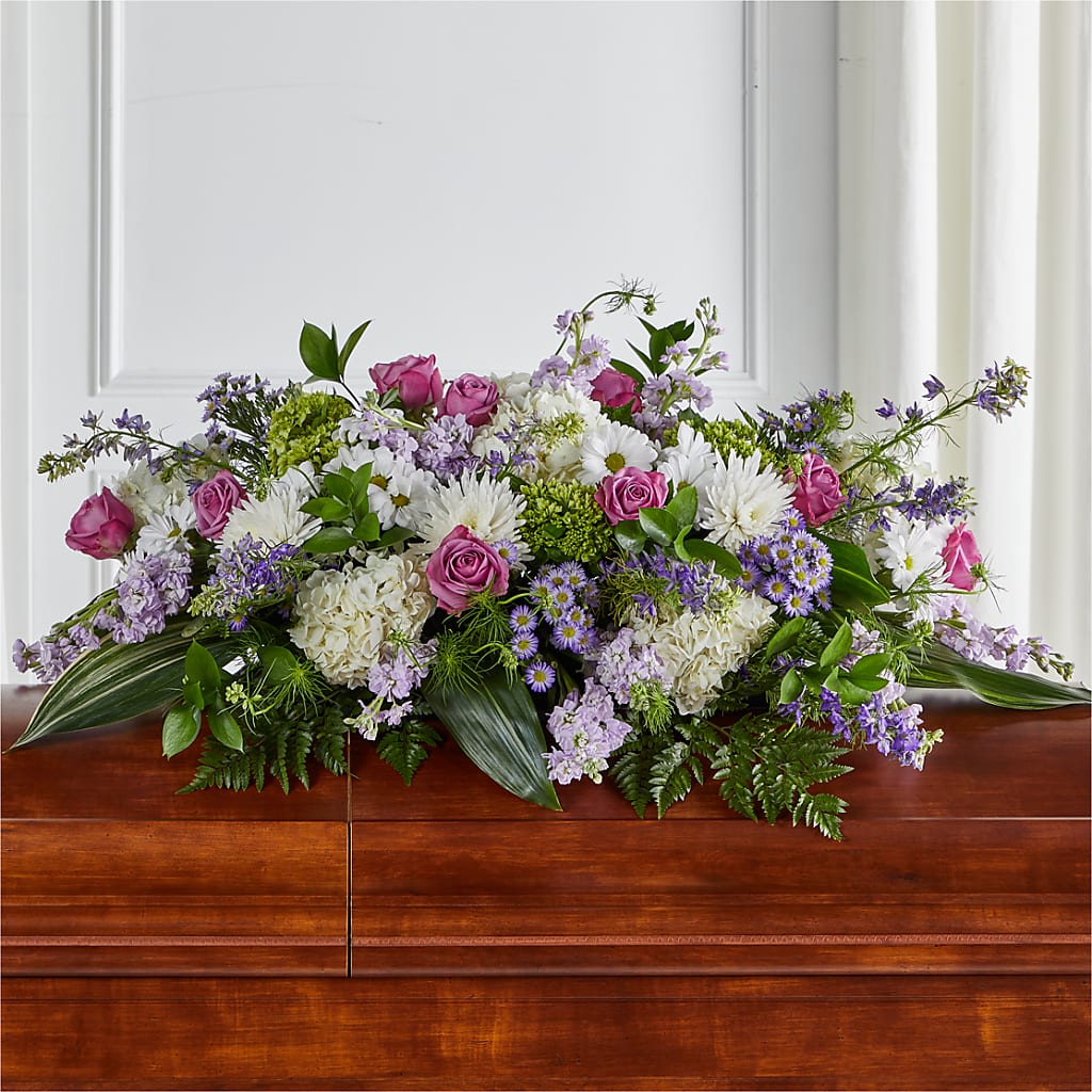 Meadows of Serenity Casket Spray – Coquitlam Florist, Port Coquitlam BC