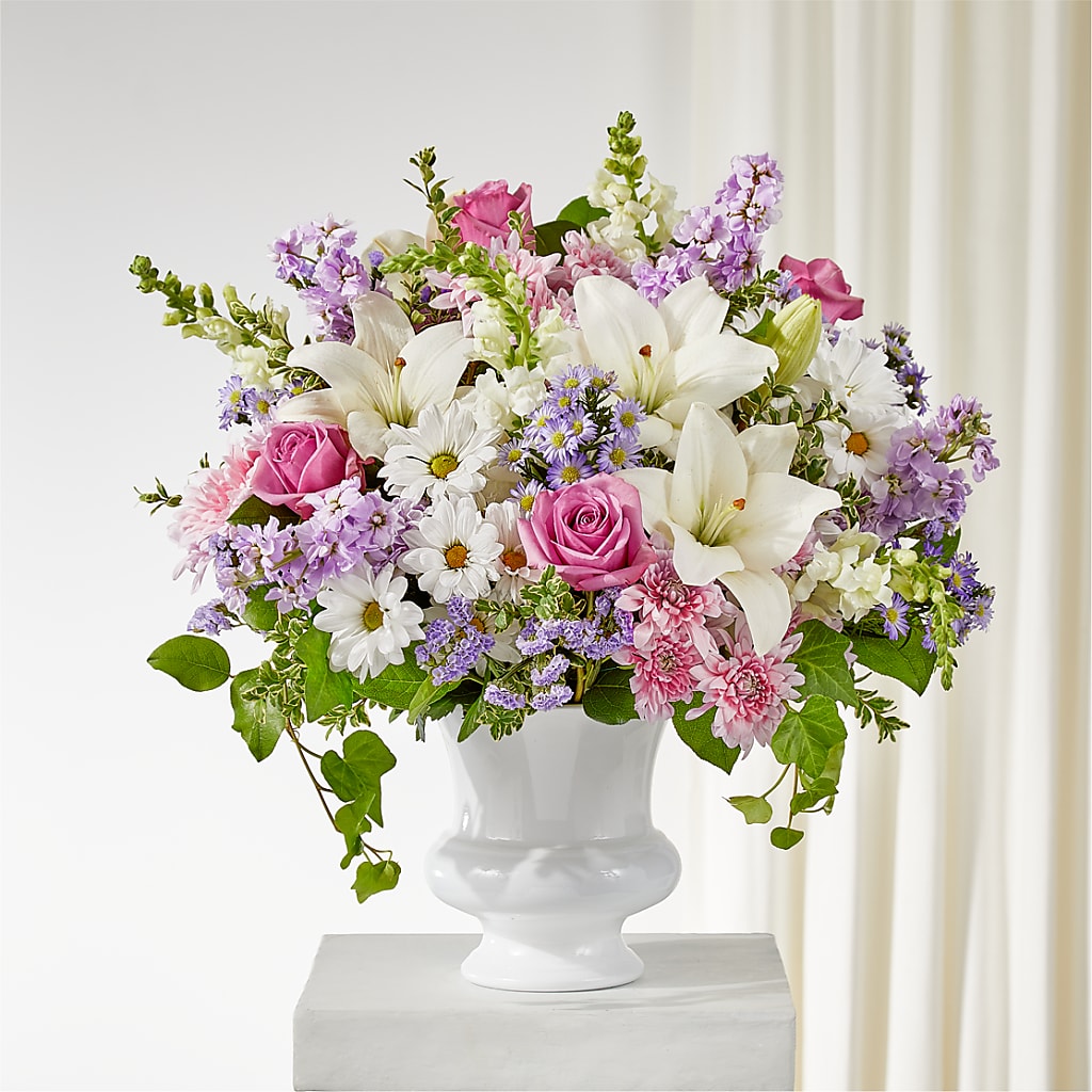 Remarkable Life Urn Arrangement – Coquitlam Florist, Port Coquitlam BC
