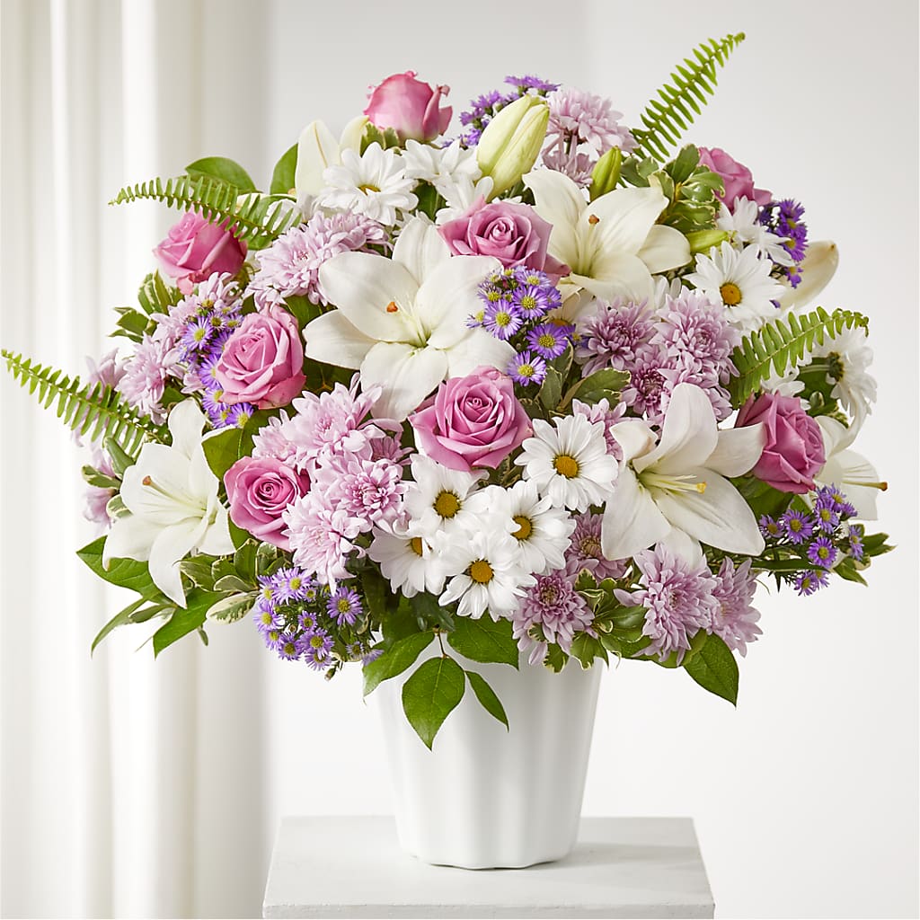 Warmest Thoughts Tabletop Basket – Coquitlam Florist, Port Coquitlam BC