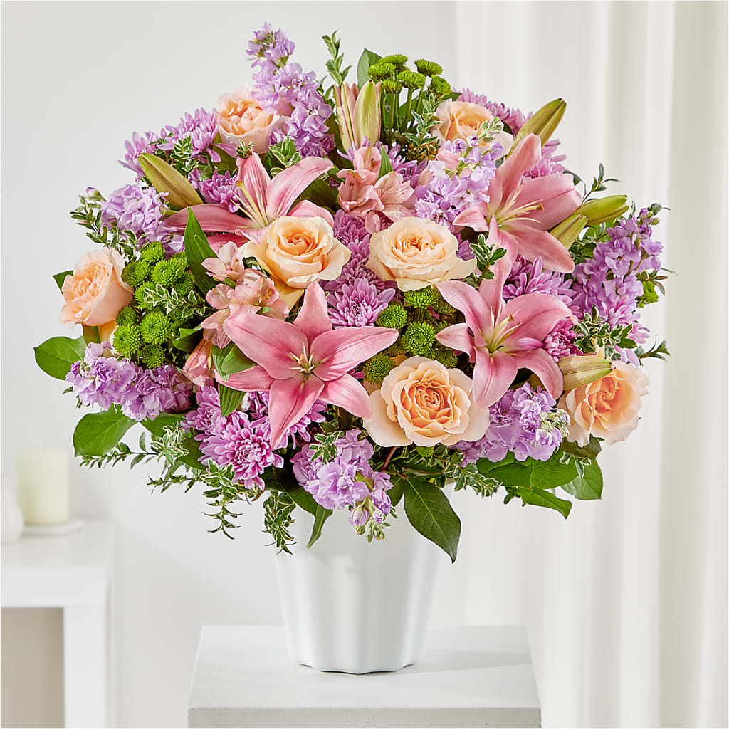 Supportive Embrace Tabletop Basket – Coquitlam Florist, Port Coquitlam BC