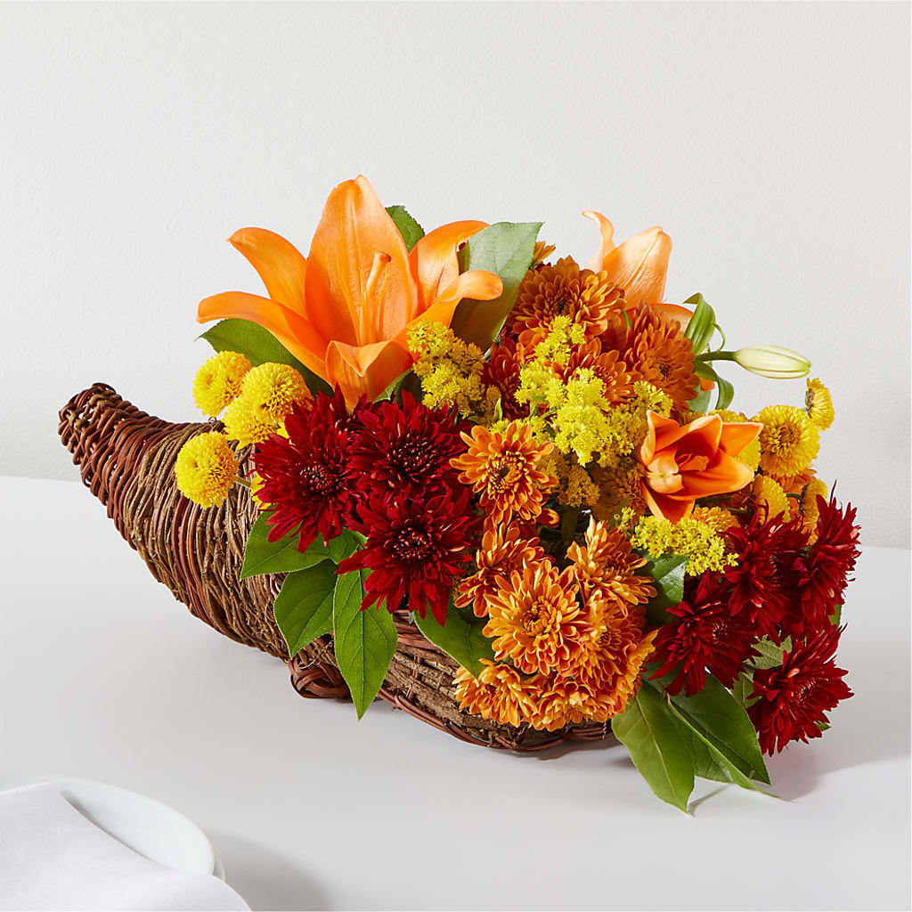 Bouquet of Blessings Cornucopia – Coquitlam Florist, Port Coquitlam BC