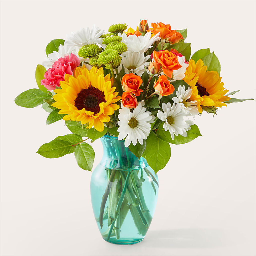 Sun-drenched Blooms Bouquet – Coquitlam Florist, Port Coquitlam BC