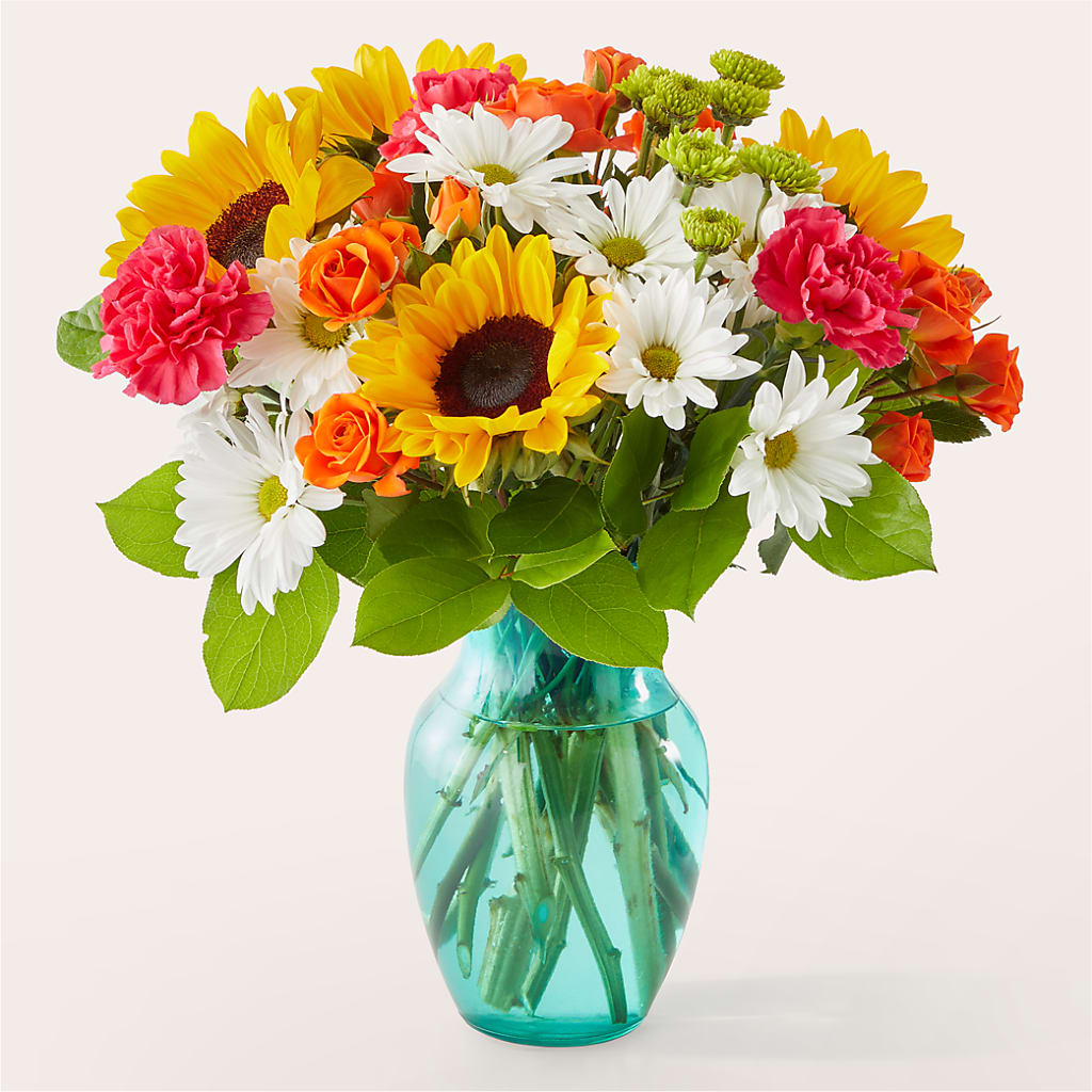 Sun-drenched Blooms Bouquet – Coquitlam Florist, Port Coquitlam BC