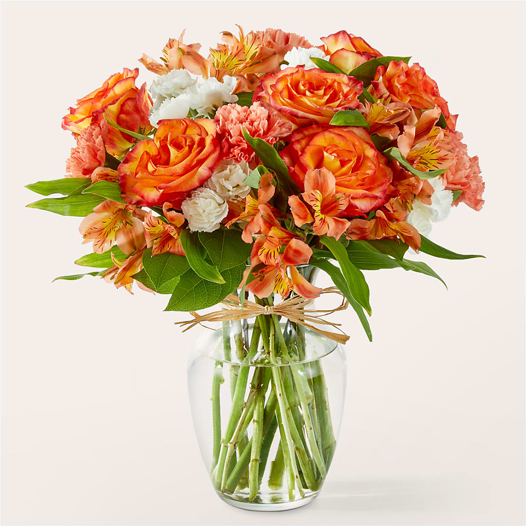 Apricot Glow Bouquet – Coquitlam Florist, Port Coquitlam BC