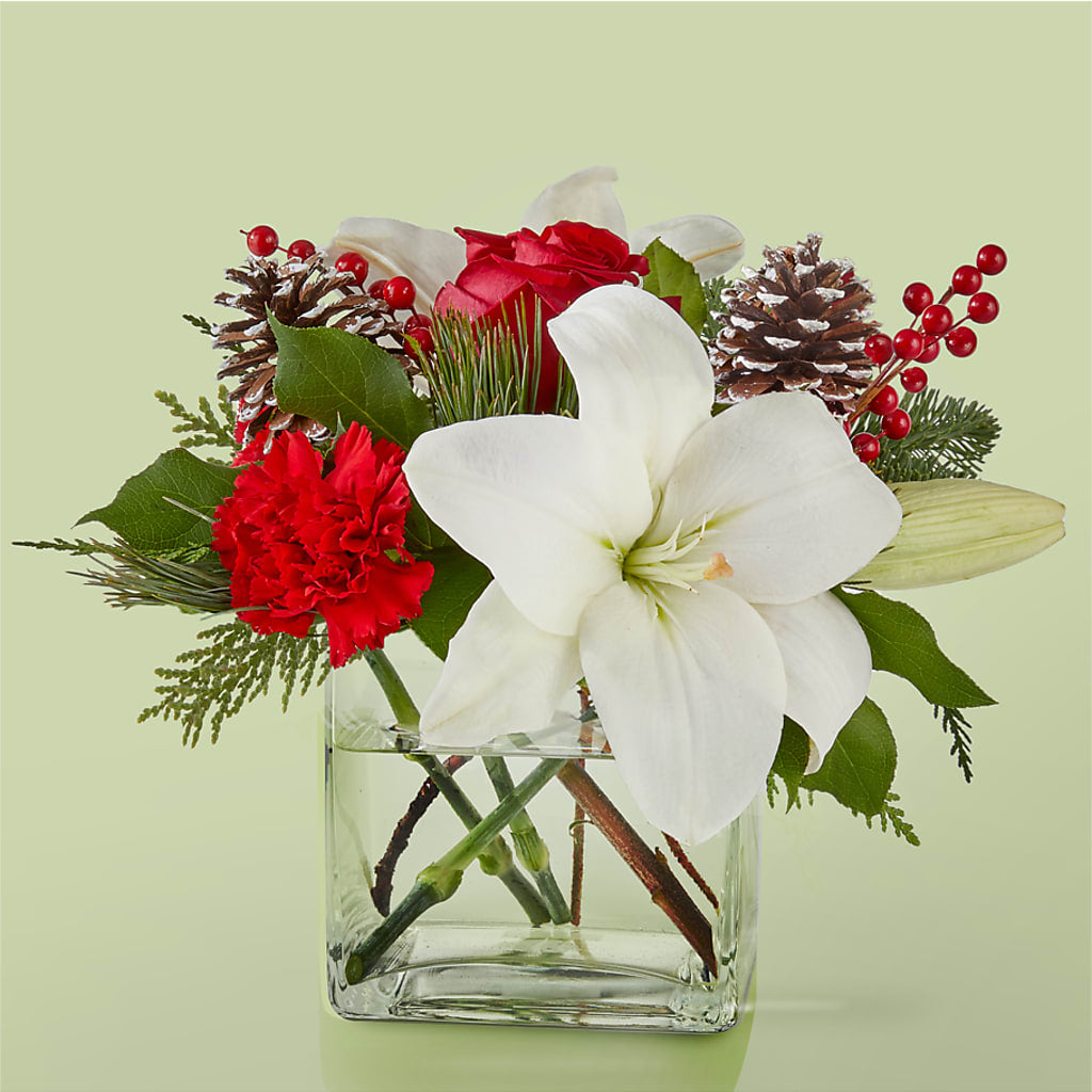 Glistening Icicles Bouquet – Coquitlam Florist, Port Coquitlam BC