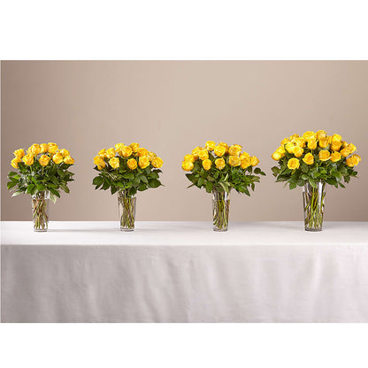 Long Stem Yellow Rose Bouquet –  Coquitlam Florist, Port Coquitlam BC