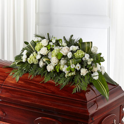 Hopeful Gesture Casket Spray –  Coquitlam Florist, Port Coquitlam BC