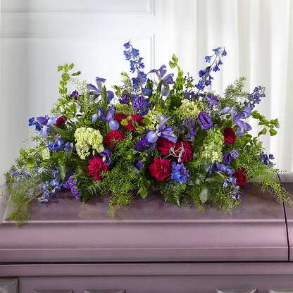Always Treasured Casket Spray –  Coquitlam Florist, Port Coquitlam BC