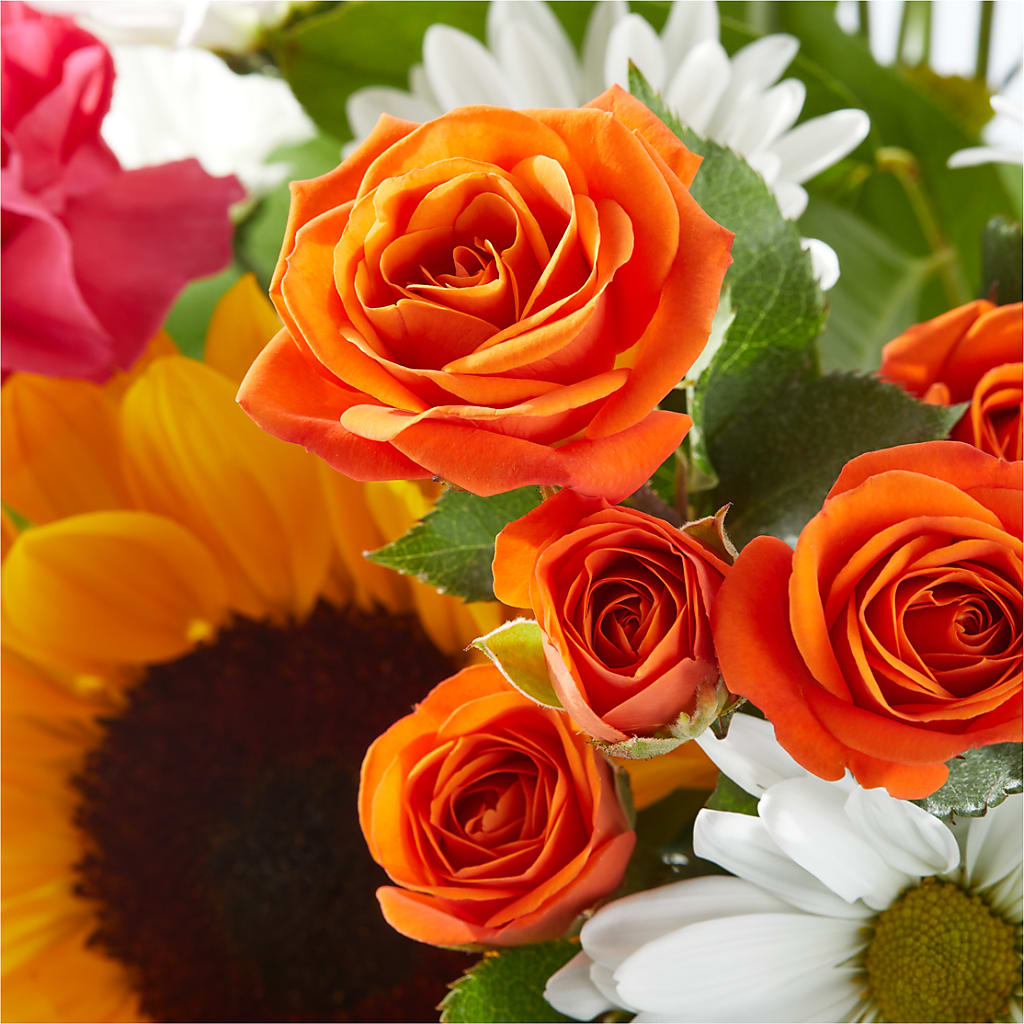 Sun-drenched Blooms Bouquet –  Coquitlam Florist, Port Coquitlam BC