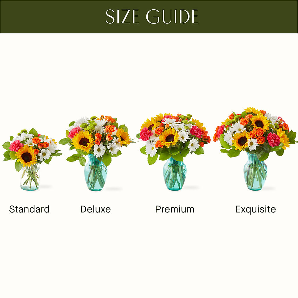 Sun-drenched Blooms Bouquet –  Coquitlam Florist, Port Coquitlam BC